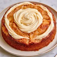 Apple Cinnamon Birthday Cake with Oil