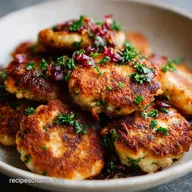 Authentic German Frikadellen with Fried Onions