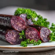 Blood Sausage Recipe: Oven Poached for 10 Servings