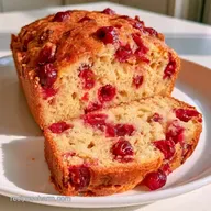 Cranberry Birthday Cake with Orange Zest