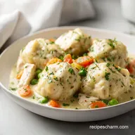 Easy Slow Cooker Chicken Dumplings