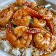 Garlic Butter Shrimp Rice in 20 Minutes