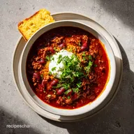 Hearty Spicy Chili Recipe with Cocoa