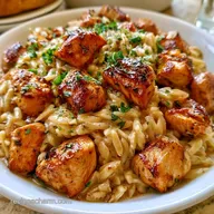 Chicken Orzo: One-Pot and Creamy