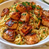 Creamy Lemon Chicken Orzo One-Pot