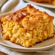Jiffy Cornbread with Whole Kernel Corn and Sour Cream
