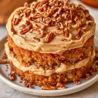 Old Fashioned Maple Pecan Birthday Cake
