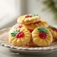 Delicious Pineapple Upside Sugar Cookies Recipe in 35 Mins
