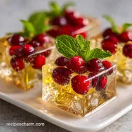 Homemade Prosecco Ice Cubes: Festive and Sparkling