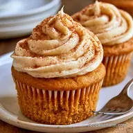 Pumpkin Ginger Cupcakes in 35 Minutes
