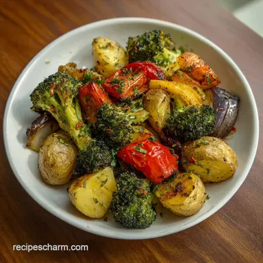 Air Fryer Vegetables Recipe for 4 Servings: Golden and Tender