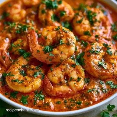 Authentic Indian Shrimp Curry for 4 Recipe Card