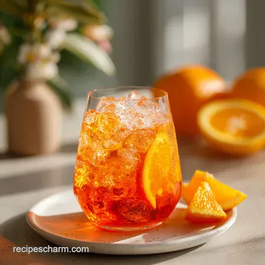Aperol Spritz Recipe: The Classic 3-2-1 Ratio for Summer Refreshments Recipe Card