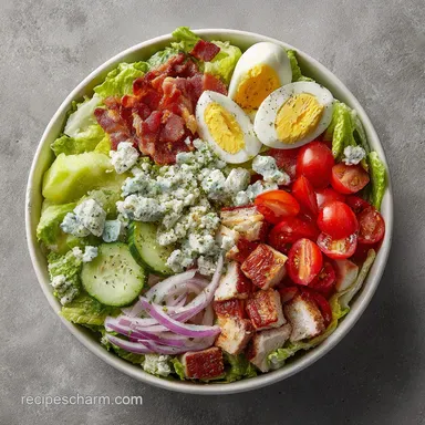 Best Cobb Salad Recipe: A Fresh 30-Minute Meal for 4 Servings