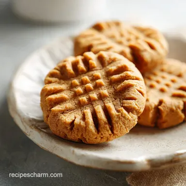 Classic Peanut Butter Cookies Recipe: Crispy Edges