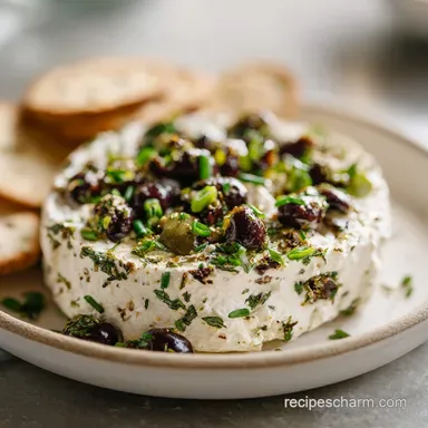 Cream Cheese and Olive Spread Recipe in 13 Minutes