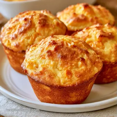 Creamed Corn Cornbread Muffins for 12 Recipe Card