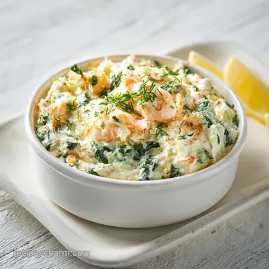Creamy Seafood Spinach Dip Recipe in 25 Minutes Recipe Card