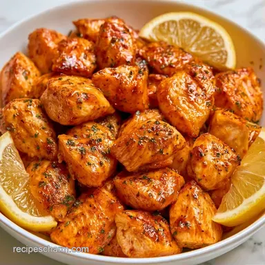Easy Muscle Gain Chicken Meal Prep Recipe Card