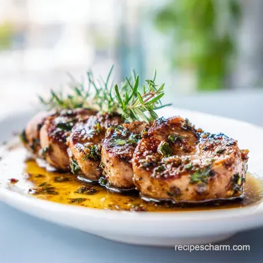 Wild Turkey Recipe with Garlic and Herbs: Roasted Recipe Card