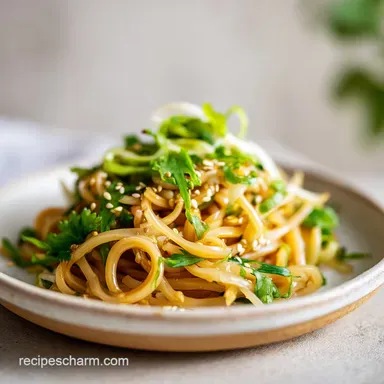 Shirataki Noodles Recipe with Garlic in 15 Min Recipe Card