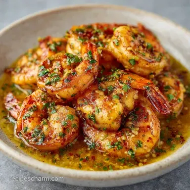 Garlic Shrimp Sauce in 15 Minutes Recipe Card