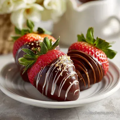 Chocolate Covered Strawberries for Valentine's Day