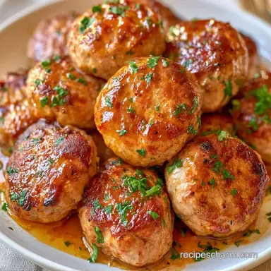 Ground Beef Meatballs in 33 Minutes Recipe Card