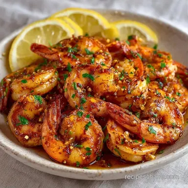 Healthy Quick Shrimp Dinner: 15 Minutes Recipe Card