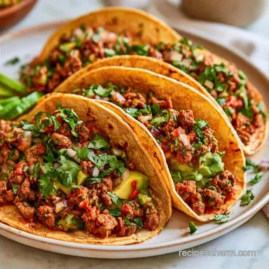 High Protein Beef Tacos in 25 Minutes