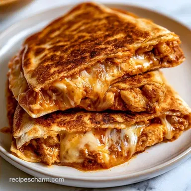Chicken Quesadillas for 4 Servings