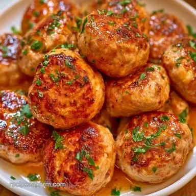 Turkey Meatballs with Cottage Cheese