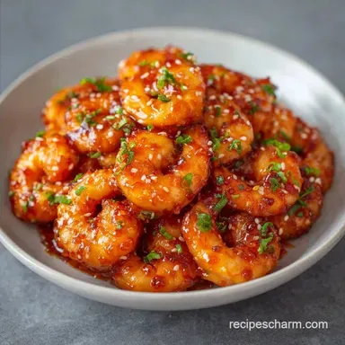 Honey Sriracha Shrimp Stir Fry for 4