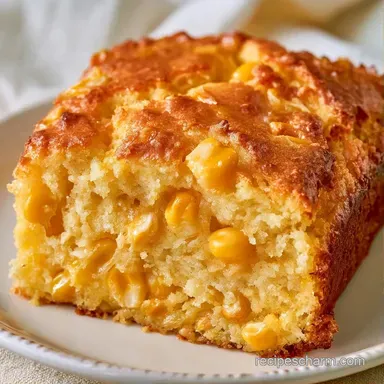Jiffy Cornbread With Corn and Sour Cream Recipe Card