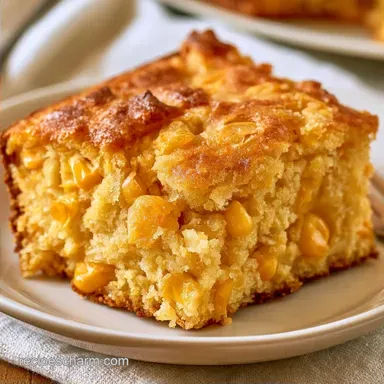 Jiffy Cornbread With Corn and Sour Cream