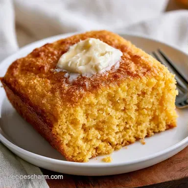 Jiffy Cornbread with Sour Cream for 6 Recipe Card