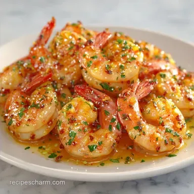 Juicy Saut&eacute;ed Garlic Shrimp: 10 Minutes