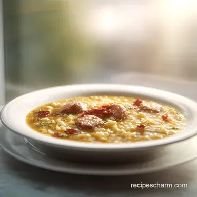 Marry Me Sausage Orzo Soup in 30 Minutes