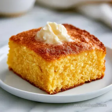 Jiffy Cornbread Recipe with Sour Cream Recipe Card