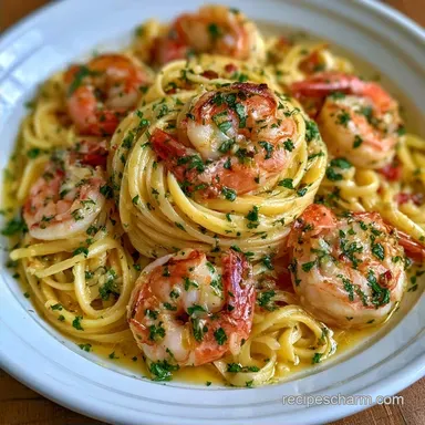 One Pan Shrimp Pasta in 25 Minutes