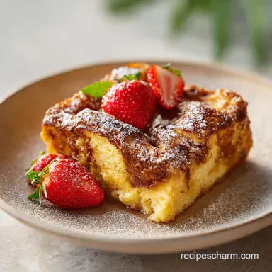 Best Overnight French Toast Casserole Recipe for a Crowd