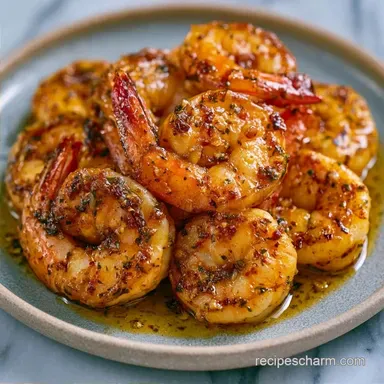 Pan Seared Garlic Shrimp in 10 Minutes