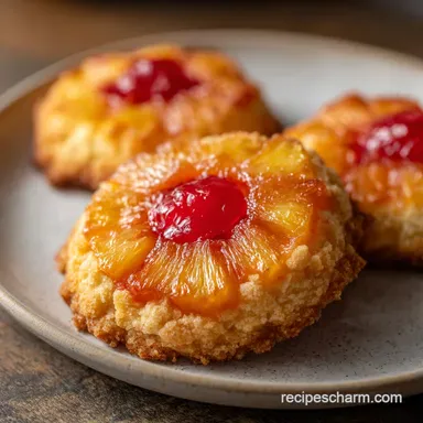 Delicious Pineapple Upside Sugar Cookies Recipe in 35 Mins Recipe Card