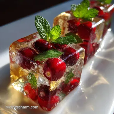 Prosecco Ice Cubes Recipe: Party-Ready Recipe Card