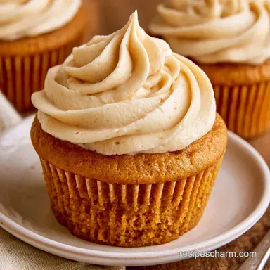 Pumpkin Ginger Cupcakes in 35 Minutes Recipe Card