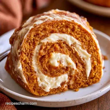 Pumpkin Roll Cake in 35 Minutes