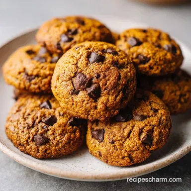 Pumpkin Spice Chocolate Chip Cookies in 32 Minutes