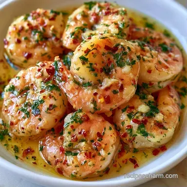 Quick Garlic Butter Shrimp in 15 Minutes Recipe Card