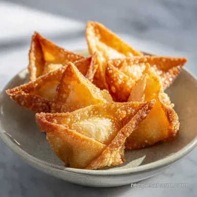 Easy Rice Paper Crab Rangoons Recipe (25 Min)
