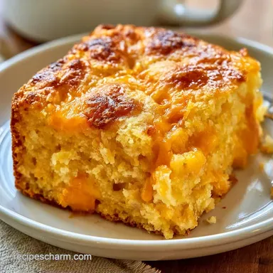 Savory Jiffy Cornbread with Buttermilk Recipe Card